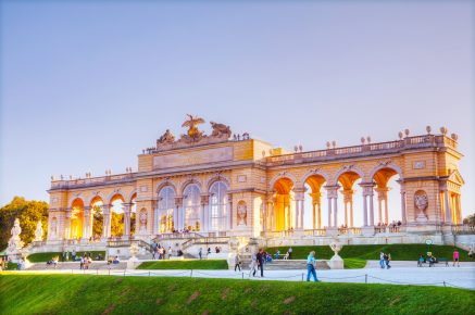 Gloriette Schonbrunn in Wenen