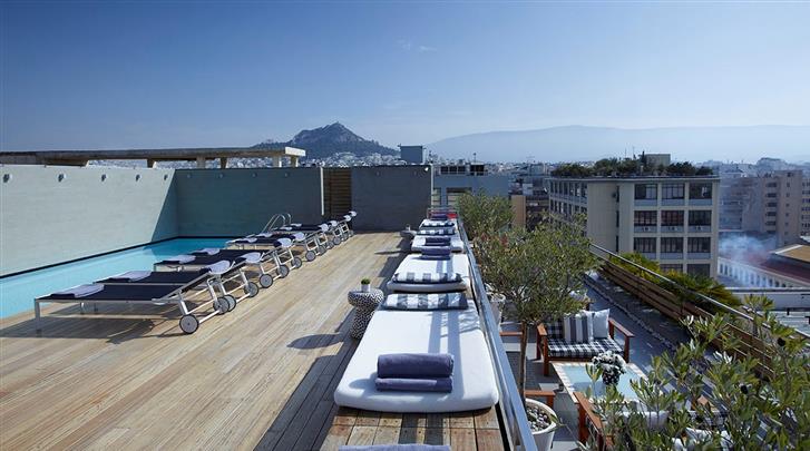 Athene, Hotel Fresh, Rooftop - zwembad