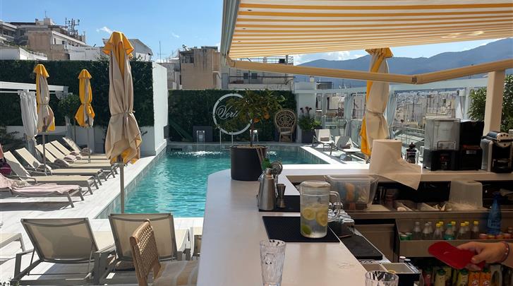 Athene, Hotel St. George Lycabettus, Rooftop pool en bar