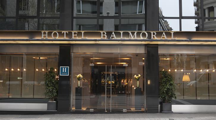 Barcelona, Hotel Balmoral, Façade hotel