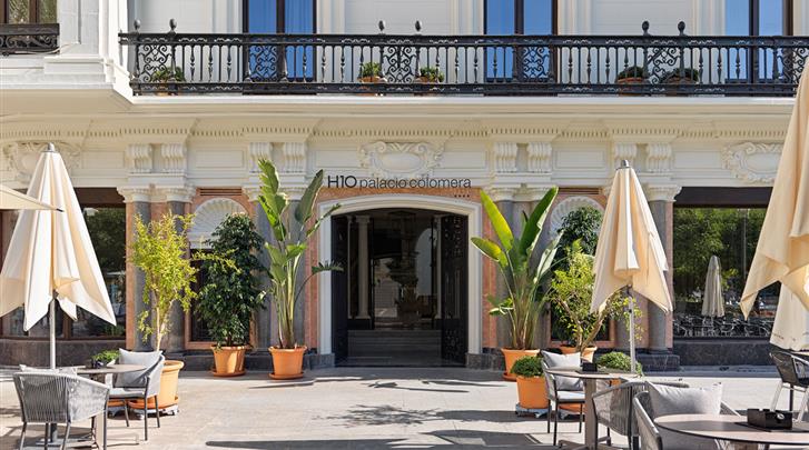 Córdoba, Hotel H10 Palacio Colomera, Façade hotel