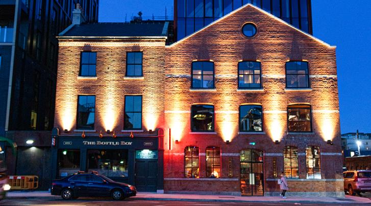 Dublin, Hotel The Mayson, Façade hotel