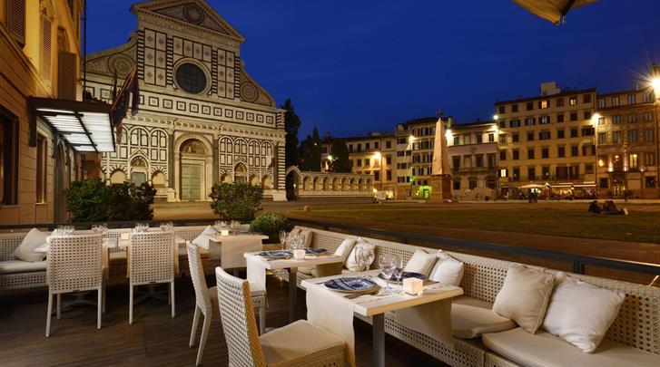 Florence, Grand Hotel Minerva, Terras