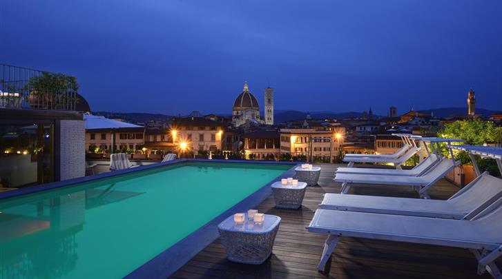 Florence, Grand Hotel Minerva, Zwembad