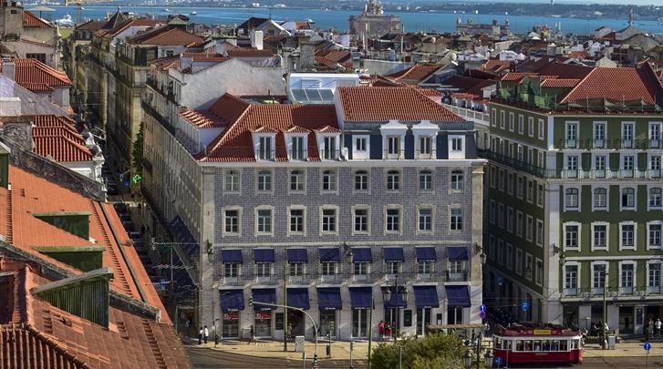 Lissabon, My Story Hotel Figueira, Façade hotel