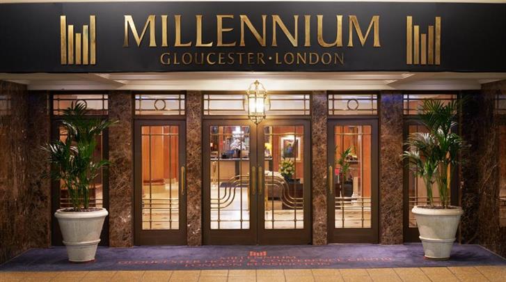 Londen, Hotel Millennium Gloucester, Façade hotel