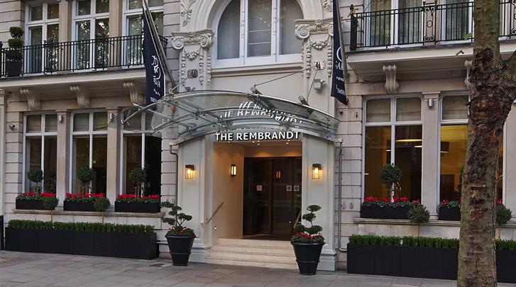 Londen, Hotel The Rembrandt, Façade hotel