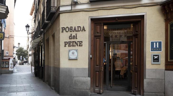 Madrid, Petit Palace Posada del Peine , Façade hotel
