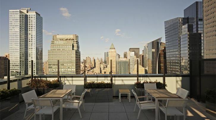 New York, Element New York Times Square West, Rooftop lounge