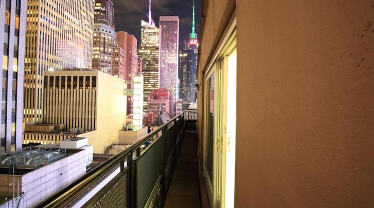 New York, Radio City Suites , Balkon