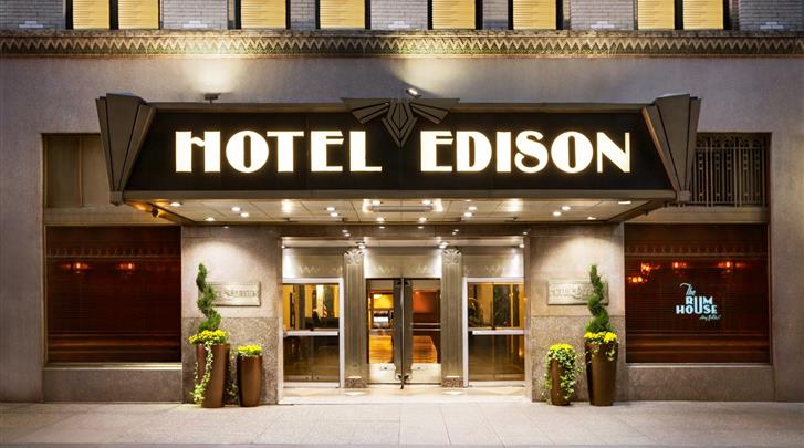 New York, Hotel Edison , Entree