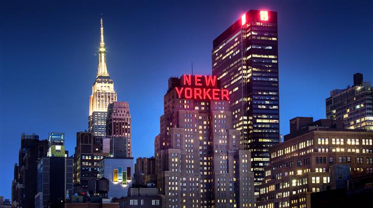 New York, The New Yorker, A Wyndham Hotel, Façade hotel