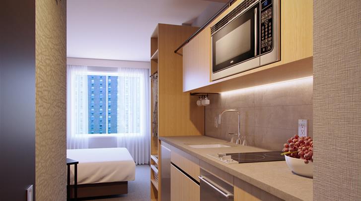 New York, Towneplace Suites New York Times Square, Keuken 