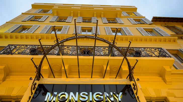 Nice, Monsigny, Façade hotel