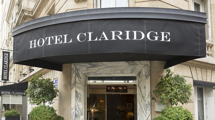 Parijs, Hotel Claridge Paris, Façade hotel