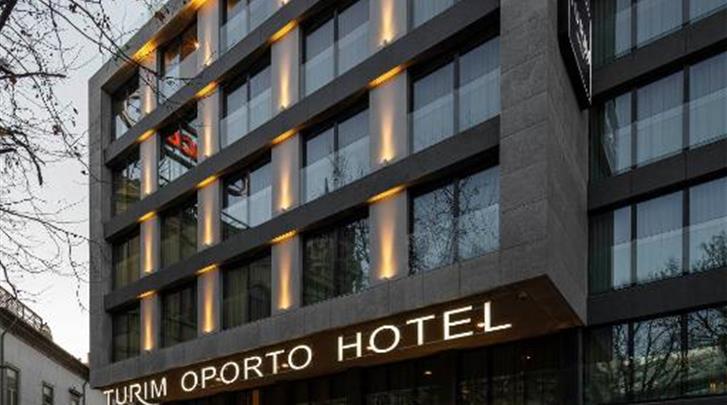 Porto, Hotel Turim Oporto, Façade hotel