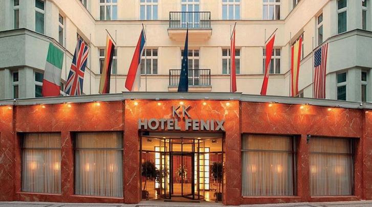 Praag, Hotel K+K Fenix, Façade hotel