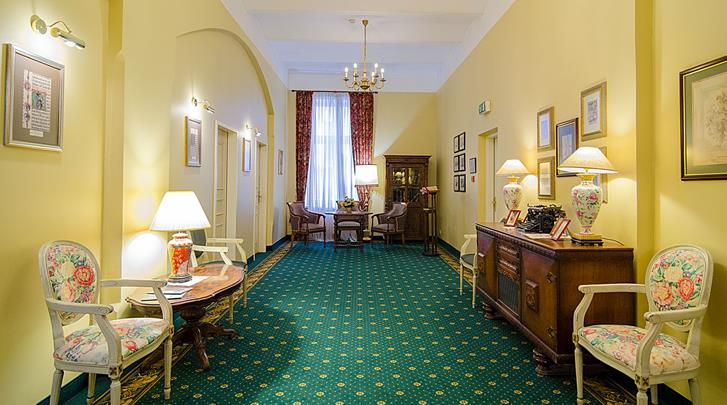 Riga, Hotel Gutenbergs, Lobby