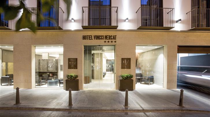 Valencia, Vincci Mercat, Façade hotel