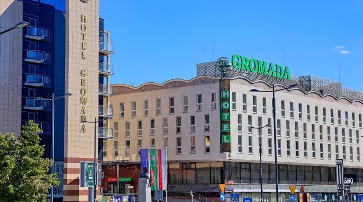 Warschau, Hotel Gromada Warszawa Centrum, Façade hotel